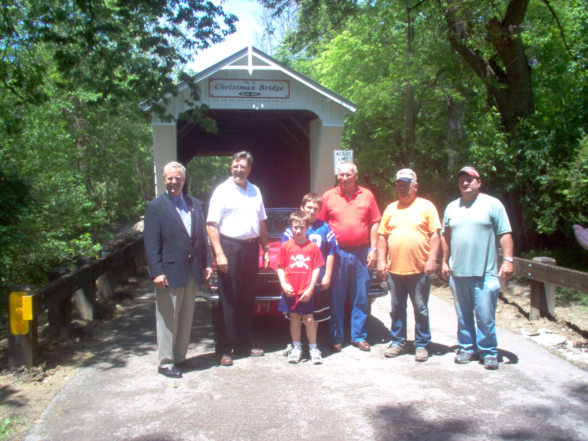CHRISTMAN COVERED BRIDGE