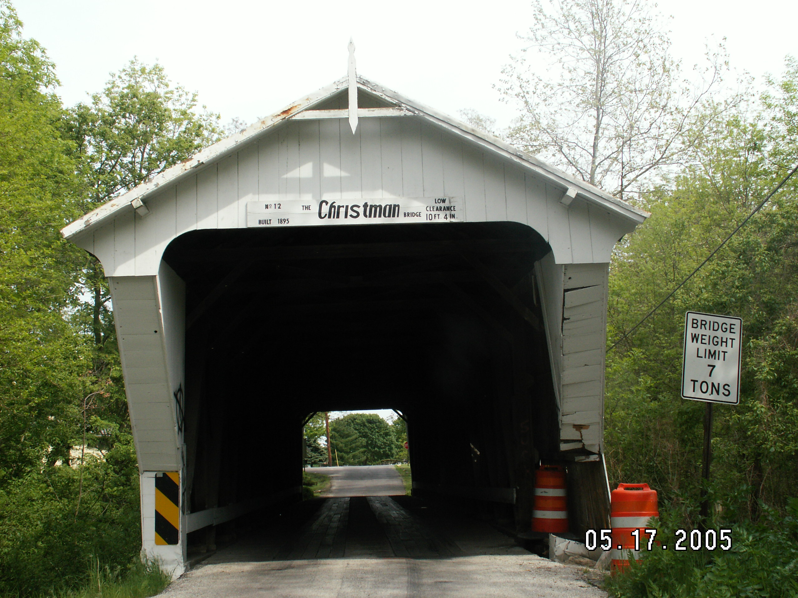 CHRISTMAN COVERED BRIDGE